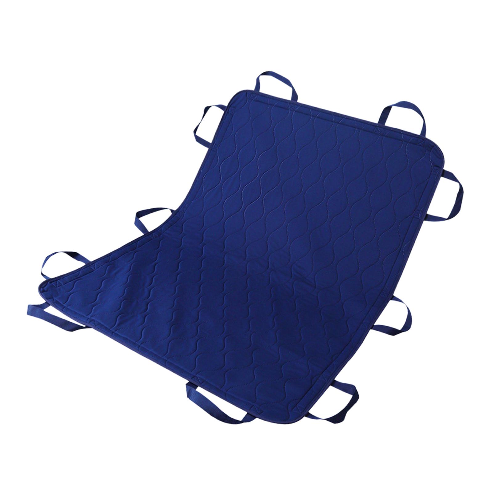 Ioensy - Sábana Deslizante Para Ancianos, Tabla De Transferencia Para Ancianos Giratoria Multifuncional Postrada En Cama, Azul