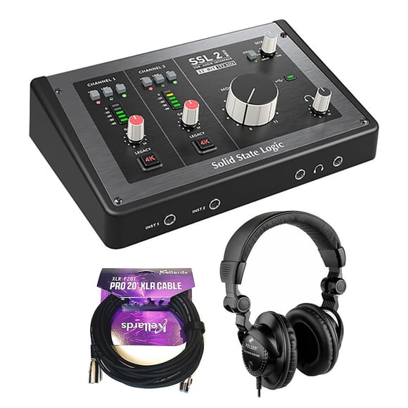 Interfaz de audio Solid State Logic SSL 2 MKII 2x2 USB-C