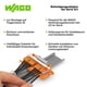 thumbnail image 4 of 221-500 | Portador de Montaje WAGO | para Serie 221 (24 – 12 AWG) | Montaje en Riel DIN-35/Panel | Naranja | [Caja con 10 Piezas], 4 of 5