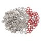 thumbnail image 2 of 50 Juegos Hollow Five Claw Button Prong Snap Buttons Iron Fasteners Red, 2 of 5