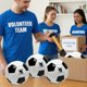 thumbnail image 5 of Pack de 6 balones de fútbol Hualleko tamaño 3/4/5 + bomba de mano + bolsa, 5 of 7