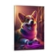 thumbnail image 1 of Corgi Cuadro decorativo colgante - Arte de pared - Póster enmarcado - Decoración de pared - Regalos para familia, amigos y aficionados 40*60 cm, 1 of 6