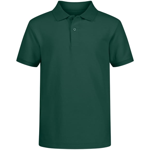 Polo Izod para niños, uniforme escolar, manga corta, 18-20 Husky