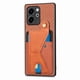 thumbnail image 5 of Funda Resistente para Honor 80 SE con Tarjetero y Soporte, Diseño Magnético Marrón, 5 of 5
