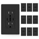 thumbnail image 1 of Salidas USB ELEGRP, 30 W, 6 amperios, USB C, 3 puertos, toma de pared, paquete de 10, 1 of 7