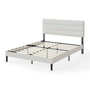 Base De Cama Premium Zinus 1.5 Plazas Long 105X200X30Cm Piper Con Respaldo