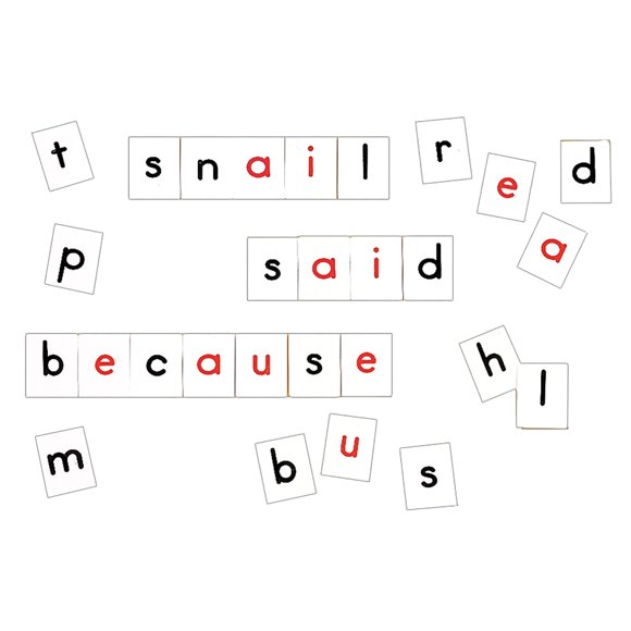 Baldosas de letras Primary Concepts 2,5 × 3 cm 45 piezas