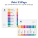 thumbnail image 3 of Tab Dividers Avery 12 para carpetas con 3 anillas, 6 juegos, multicolor, 3 of 8