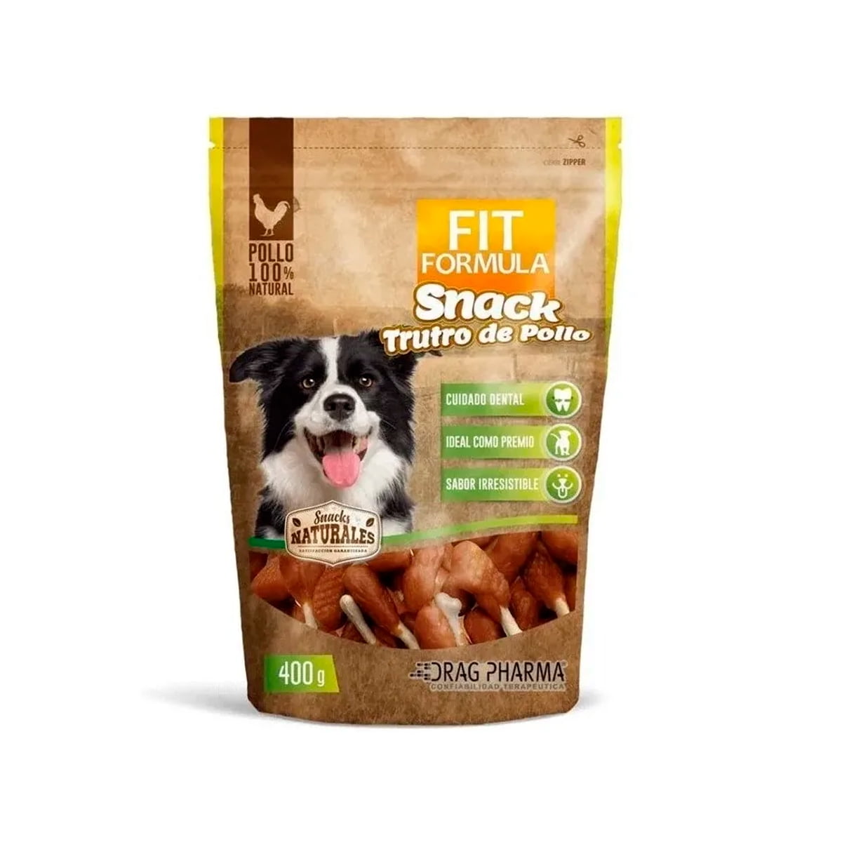 Fit Formula - Snack Perro Adulto Pellet Trutro Pollo Bolsa