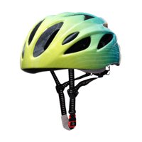 Ioensy - Casco De Bicicleta Para Niños Casco De Bicicleta De Moda Para Andar En Bicicleta Deportes Al Aire Libre Amarillo Verde