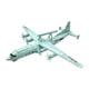 thumbnail image 2 of Modelo de aviación 4D a escala 1:240, avión de juguete blindado en miniatura para montar DIY, avión de juguete para adultos y niños, regalo , 200 aire temprano, 2 of 5