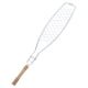 thumbnail image 4 of Cesta Práctica Para Asar Pescado Con Asa De Madera, Ideal Para Acampar Y Para Cocinar Camarones Al Aire Libre. Asa Redonda., 4 of 5
