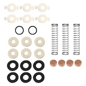 Magideal - 27X Kits De Reparación De Trompeta, Fieltros De Resorte Metálicos, Herramientas De Reparación De Válvulas, Tapones De Trompeta, Piezas De Instrumentos