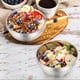 thumbnail image 3 of XmhyTop 4 piezas Bowl de Acero Inoxidable de 18 cm - Color Plata, Ideal para Cocina y Almacenamiento, 3 of 5