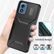 thumbnail image 4 of Funda Resistente para Motorola Moto G Play 4G 2024 con Tapa Deslizante y Protección Militar Negro, 4 of 6