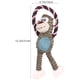 thumbnail image 3 of Juguete Peluche Para Morder Mono Cafe Para Mascotas, 3 of 6