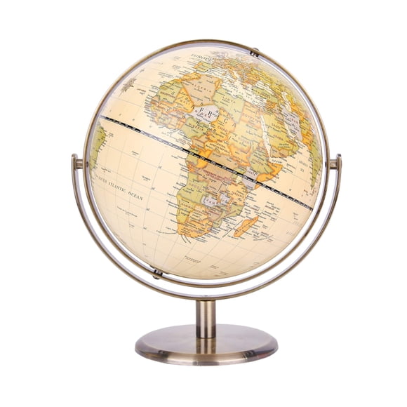 Globe Exerz 8 Antique con base de bronce que gira 360°