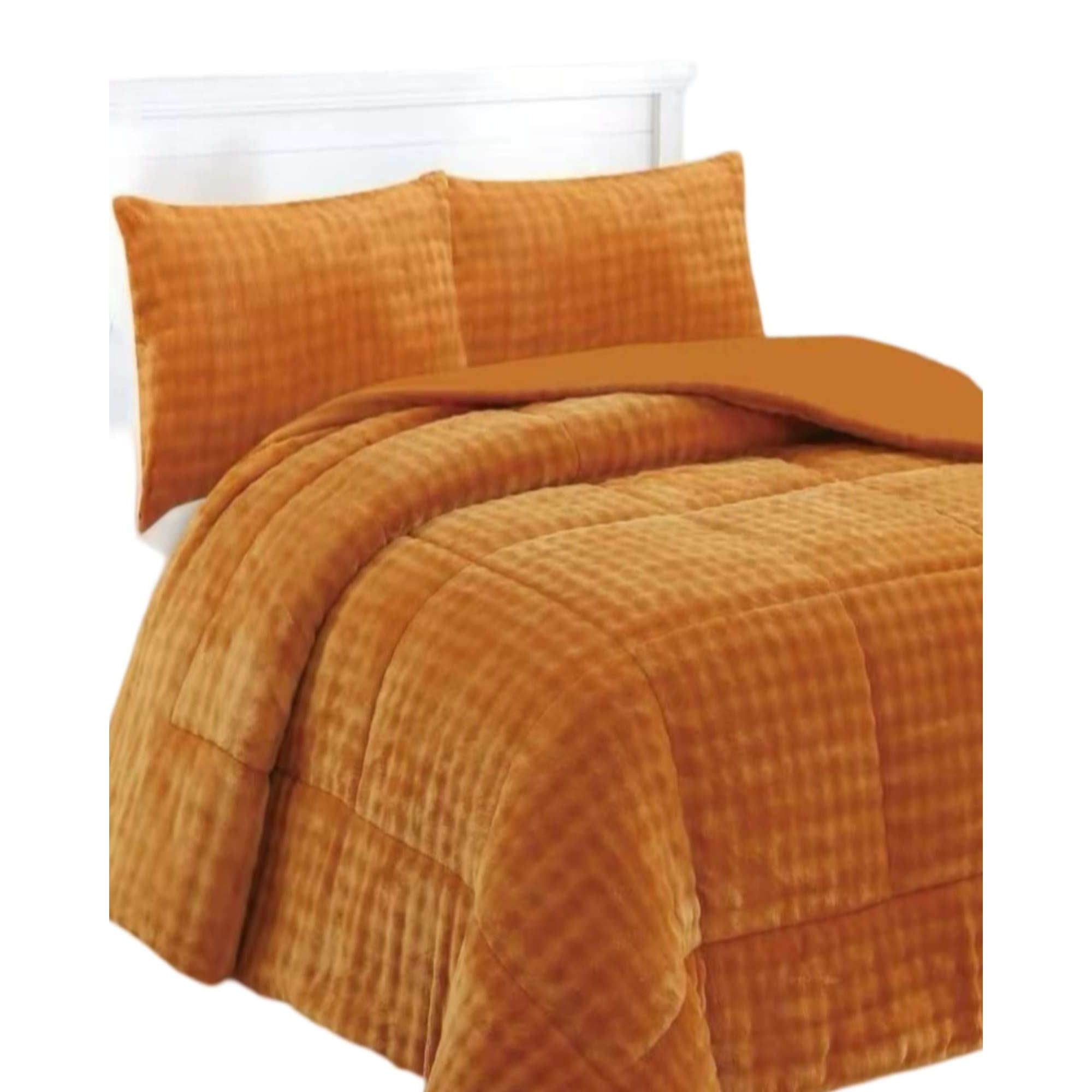 Genérico - Cobertor Con Chiporro 2 Plaza Mostaza