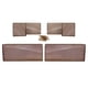 thumbnail image 2 of Kit 4 Patas Tipo L - Altura 4.5 cm (Chocolate), 2 of 3