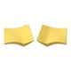 thumbnail image 2 of 2 piezas de silicona delineador de ojos estampador de pestañas plantillas de delineador de ojos rápido estampador de pestañas , amarillo, 2 of 5