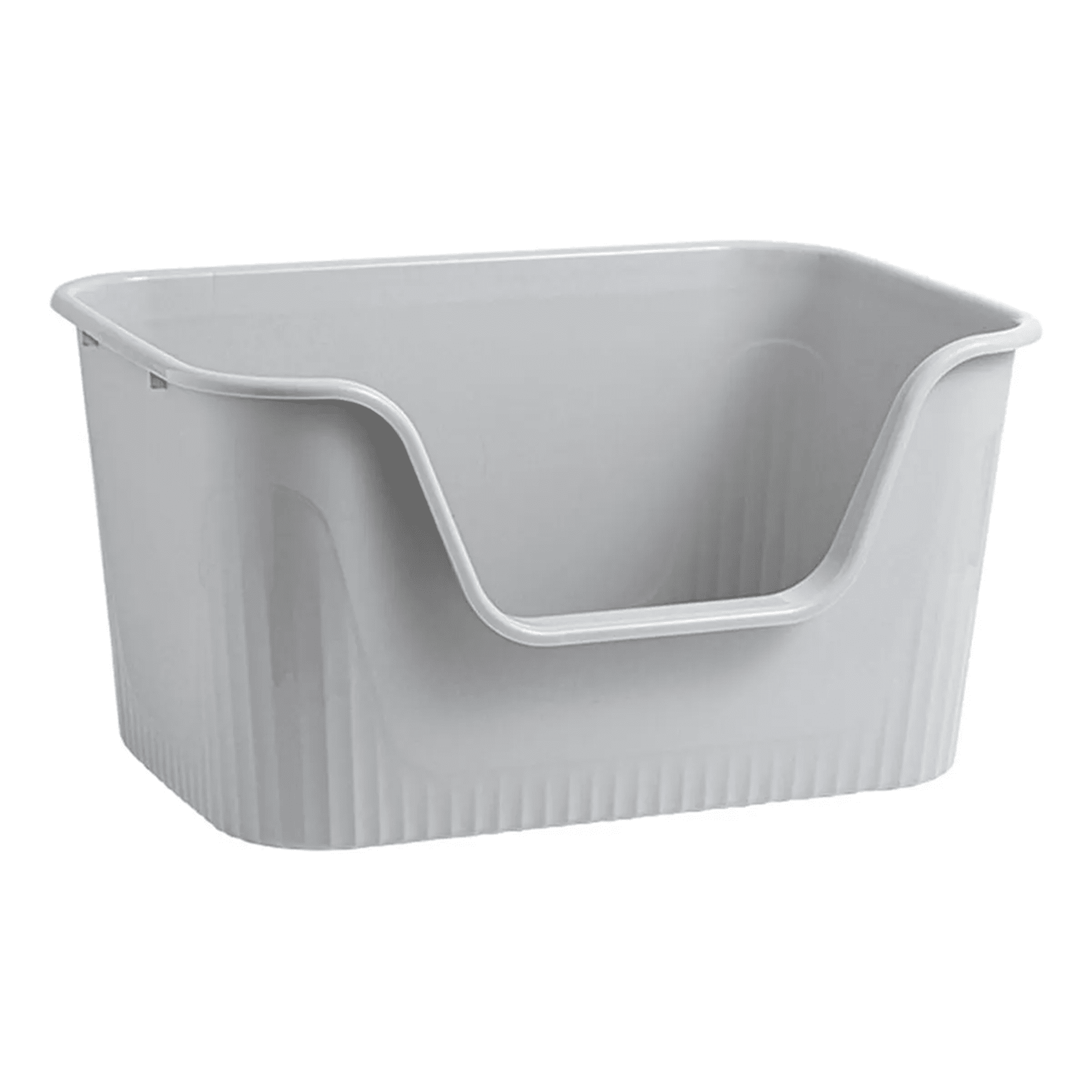 Baño Sanitario Anti-hongo Xl Previene Derrame De Arena Gato