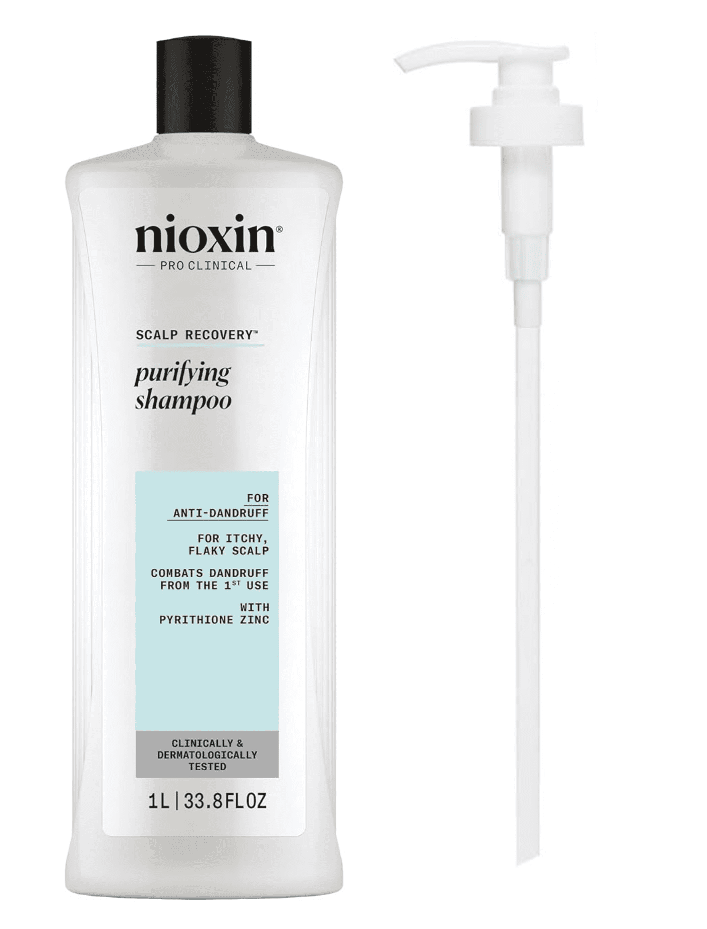 Shampoo Nioxin Medicado Para Caspa Scalp Recovery 1000Ml Mujer