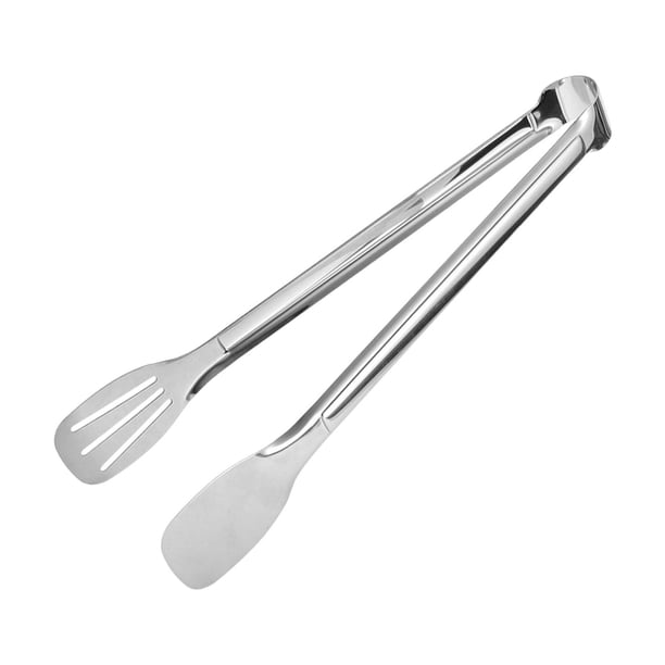 Pinzas para alimentos de acero inoxidable, pinzas para ensalada, pinzas para alimentos resistentes al calor, pinzas pequeñas de cocina para hornear,