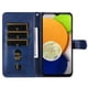 thumbnail image 5 of Funda con Cremallera para Samsung Galaxy A03, Carcasa Cartera de Cuero PU con Soporte y Tarjetero, 5 of 6