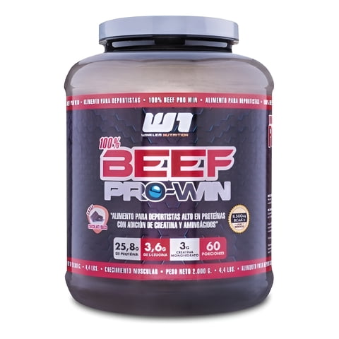 Winkler Nutrition - Proteina De Carne Beef Pro Win 2 Kgs Con Adición De Creatina