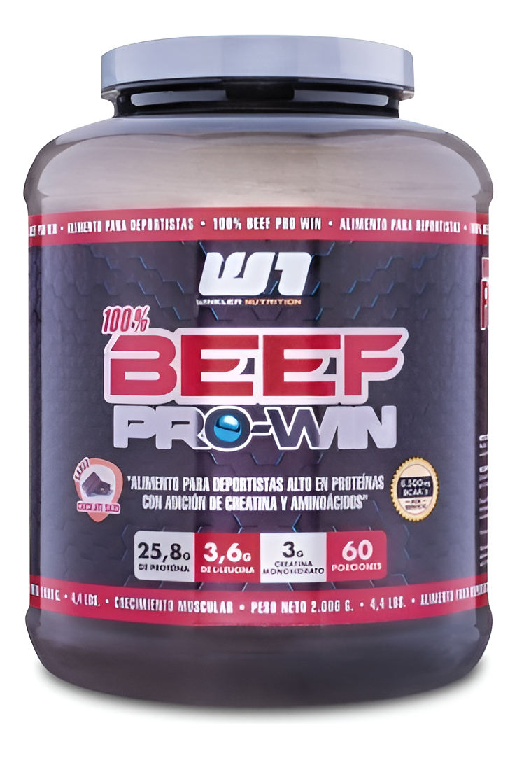 Winkler Nutrition - Proteina De Carne Beef Pro Win 2 Kgs Con Adición De Creatina