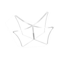 Magideal - Soporte Acrílico Para Baloncesto, Estante De Exhibición Para Bolas, Soporte De Almacenamiento Resistente, Soporte Para Bolas Para Bolos, Hogar, Rugby, Claro