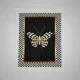 thumbnail image 2 of Alfombra Decorativa 3d T.f.i Diseño Moderno 240 M 200 M 3d Negro Con Mariposa, 2 of 3
