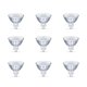thumbnail image 2 of Bombilla LED PHILIPS sin parpadeo, paquete de 9 unidades, 50 W (equivalente), 2 of 6
