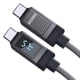 thumbnail image 1 of Cable USB-C GEARit 100W Carga Rápida 1 m Trenzado Gris, 1 of 9