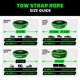 thumbnail image 5 of Recovery Tow Strap Rhino USA, 4 m x 9 m, 18.300 kg de resistencia a la rotura, 5 of 7