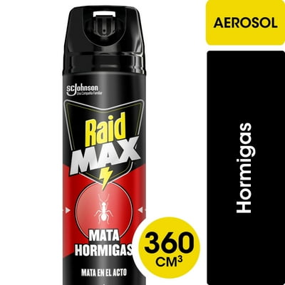 Insecticida Aerosol Mata Hormigas Aerosol 390 Cc Raid