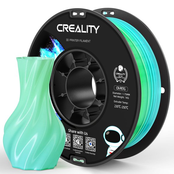 Filamento YOOPAI PETG 1,75 mm 1 kg Degradado Azul‑Verde