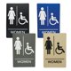 thumbnail image 5 of SEÑAL ADA Johnson Plastics Plus 15 x 23 cm (2 unidades) Azul/Blanco, 5 of 6