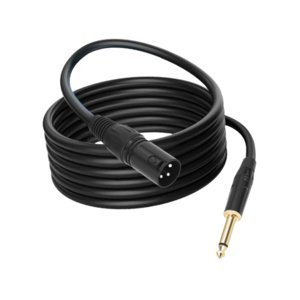 Bothyi - Ts 1/4 6.35 Cable De Micrófono De Audio Masculino A Xlr Para Tarjetas De Sonido Ktv 5M