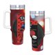 thumbnail image 4 of Miraculous: Las Aventuras de Ladybug Vaso aislado de acero inoxidable con asa, diseño temático, regalo para familia, amigos y fans; incluye pajita y encaja en el portavasos estándar, 40 oz, 4 of 6