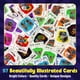 thumbnail image 4 of Juego de cartas DR DINGUS Space Monkeys 2-7 jugadores 7+, 4 of 7