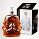 thumbnail image 2 of Set Of 3, Whiskey Decanter Set With 2 Glasses, Transparent Creative Flask Carefe, Whiskey Carafe For Wine, Scotch, Bourbon, Vodka, Liquor, Valentine's Day Gift, Halloween Decor, 2 of 2