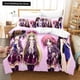 thumbnail image 1 of Anime Student Councils Discretion Bedding Set,Duvet Cover Bed Set Quilt Cover Pillowcase, Boys Girls Adults Bed Sheets, 1 of 5