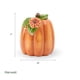 thumbnail image 2 of Figurilla Fitz & Floyd de cerámica – Calabaza con flores, 18 cm, 2 of 5