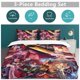 thumbnail image 5 of Demon Slayer 3-Piece Bedding Set Warm And Comfortable Soft Duvet Cover Bed Set for Boys Girls Kids Adult Bedroom All Season, 5 of 5