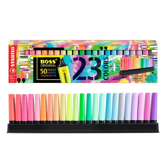 Set Escritorio 23 Stabilo Boss