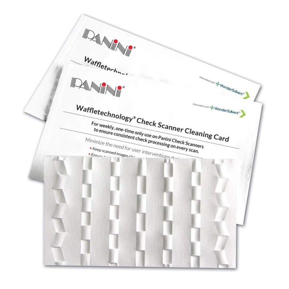 Escáner de cheques Panini Cleaning Cards Waffletechnology (15)