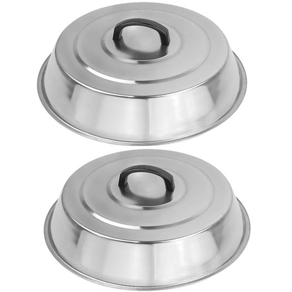 Cúpula para derretir queso ZBXFCSH de acero inoxidable de 12" paquete de 2
