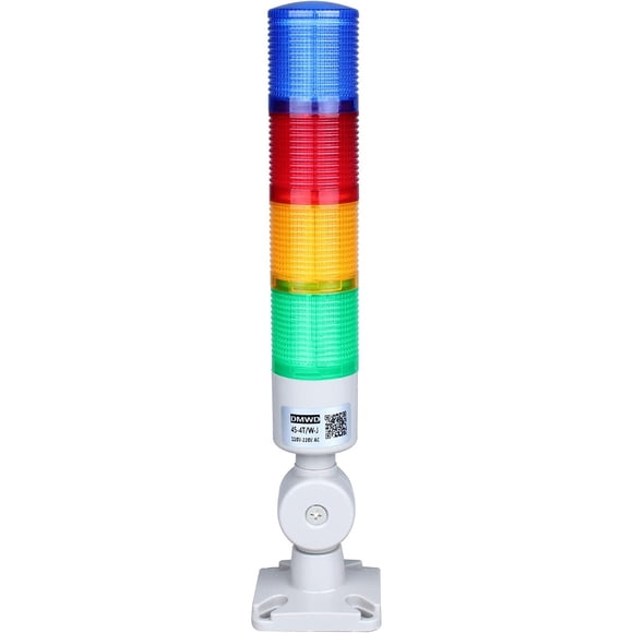 Torre de Señal LED DMWD XHD05 de 4 Capas 12 V con Buzzer IP54