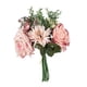 thumbnail image 2 of Ramo De Flores Artificiales Flores De Boda Para Centros De Mesa Jardín De Escritorio Rosa, 2 of 3